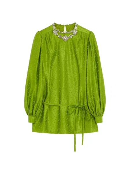 Top Valentino Garavani de in verde
