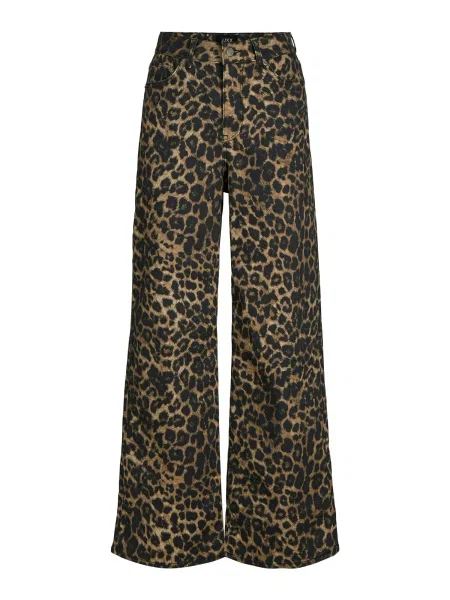 JJXX Pantaloni JXSARAH TOKYO bej închis negru