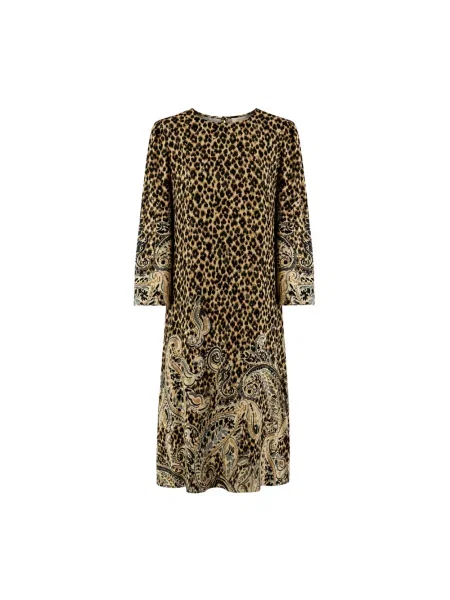 Sukienka mini Etro z wzorem paisley