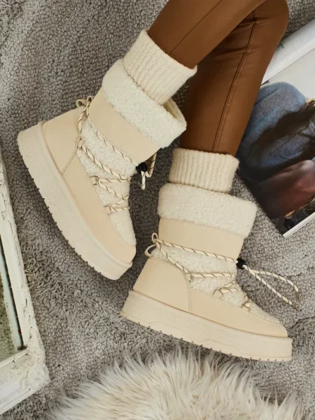 Cizme de zăpadă Resti gri