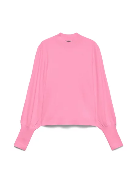VERO MODA Pulover VMHollykaris deschis roz