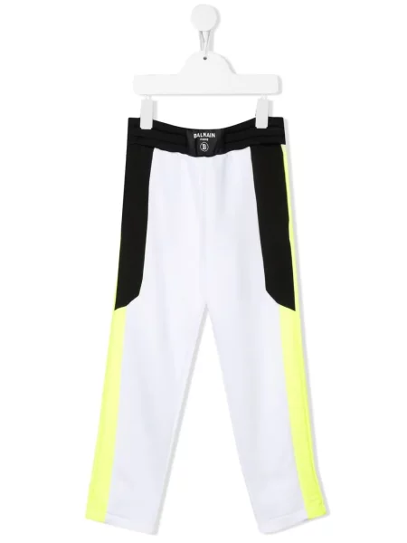 Spodnie dziecięce Balmain białe