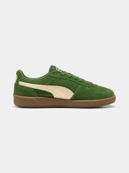 Жіночі Кеди низькі PUMA Palermo комбінований верх зелений