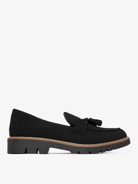 Loafersy czarne
