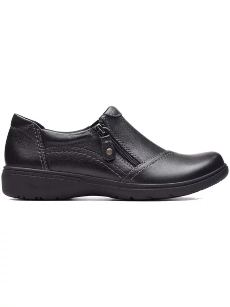 Félcipő Clarks fekete