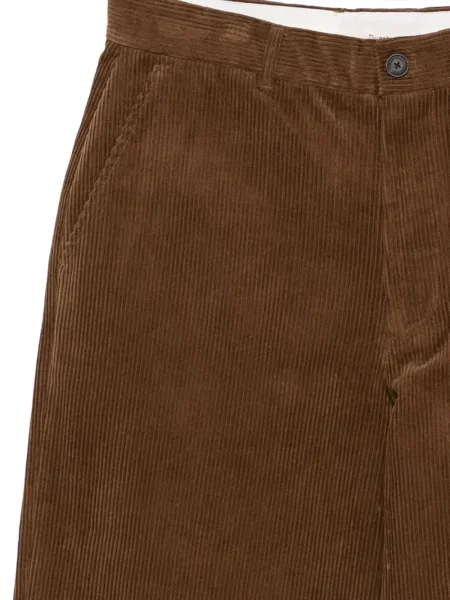 Pantaloni Dunst de catifea cord maro