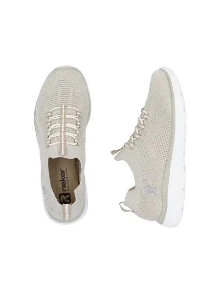 Slip on tenisky Rieker béžová
