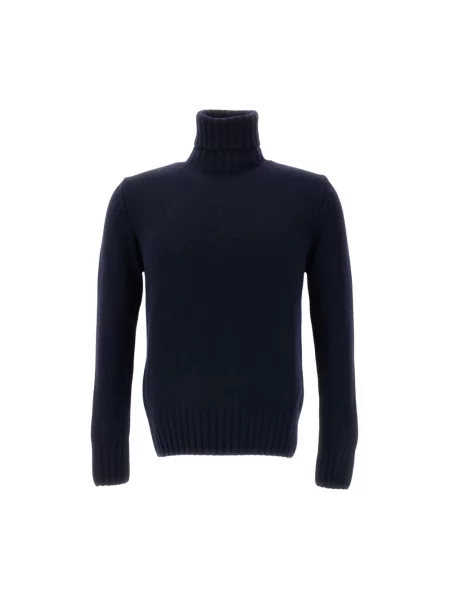 Sweter z golfem Customer Lovers niebieski