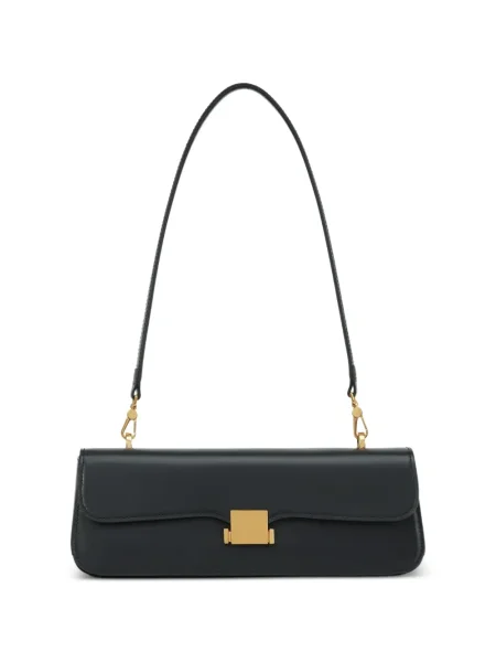Top Potamy din piele negru