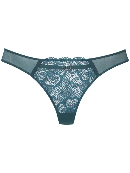 LASCANA Tanga petrol verde