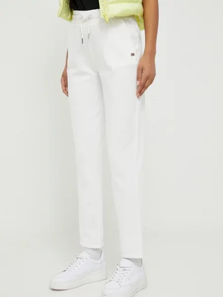 Joop! pantaloni de trening neted alb