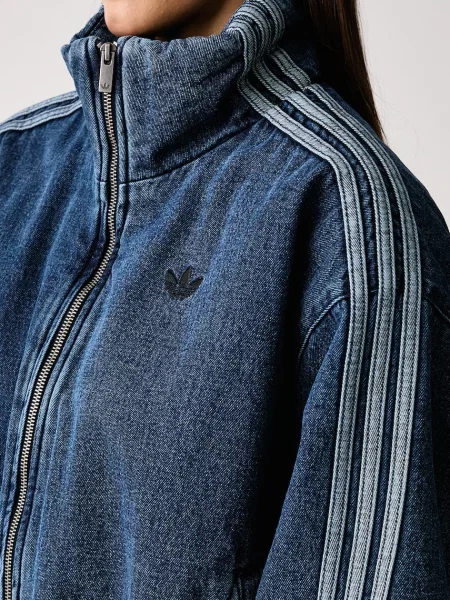 Adidas Originals преходно яке дамско от деним Firebird синьо