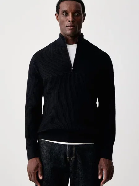 Armani Exchange pulover pentru bărbați cu amestec de lână