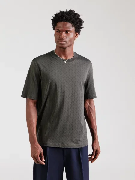 ARMANI EXCHANGE Tričko kaki / jedľová