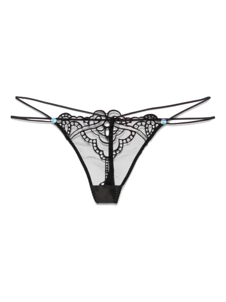 Chiloți tanga Agent Provocateur negru