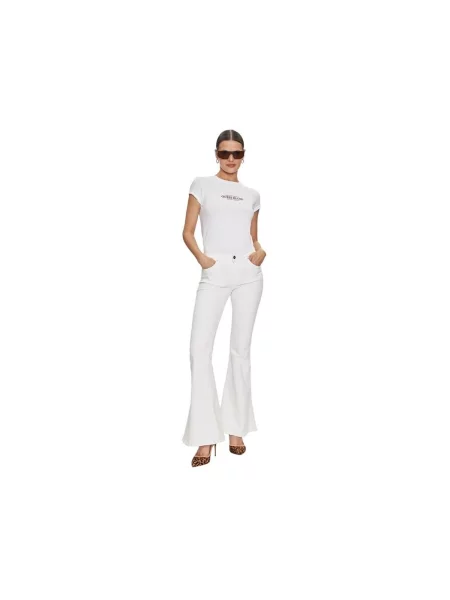 Tričko Guess Jeans bílé