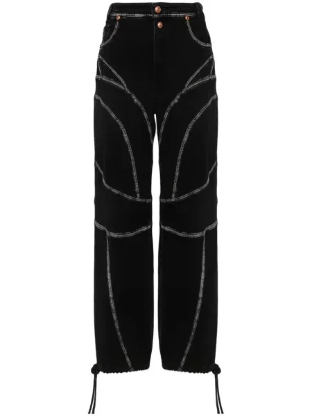 Proste jeansy Versace Jeans Couture czarne