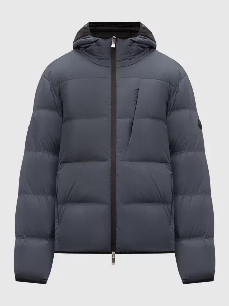 Пуховик Poitevin Moncler синій