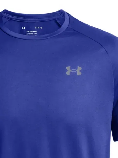 Scurt tricou Under Armour albastru