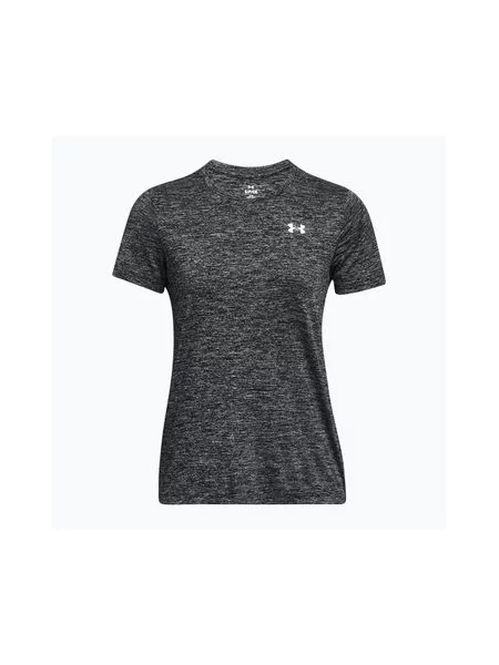 Футболка тренувальна Under Armour Tech C-Twist black/white чорна