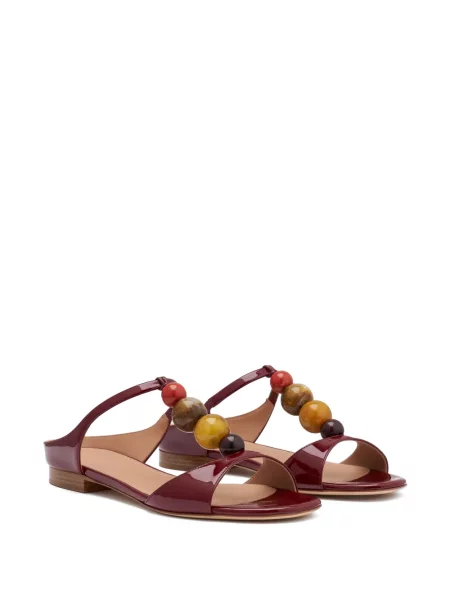 Sandale Malone Souliers din piele roșu