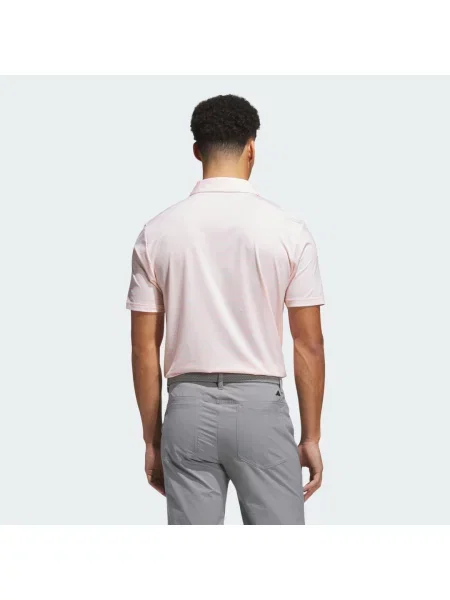 POLO TRIČKO PERFORMANCE TEXTURED PRINT bílé