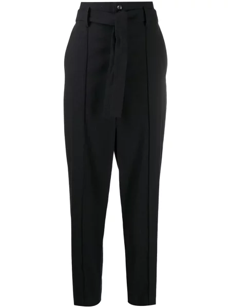 Talie pantaloni Isabel Marant conici albastru