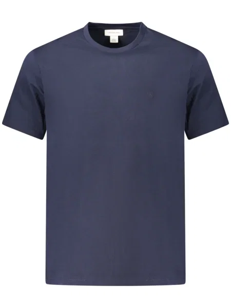 Tricou Calvin Klein scurt albastru