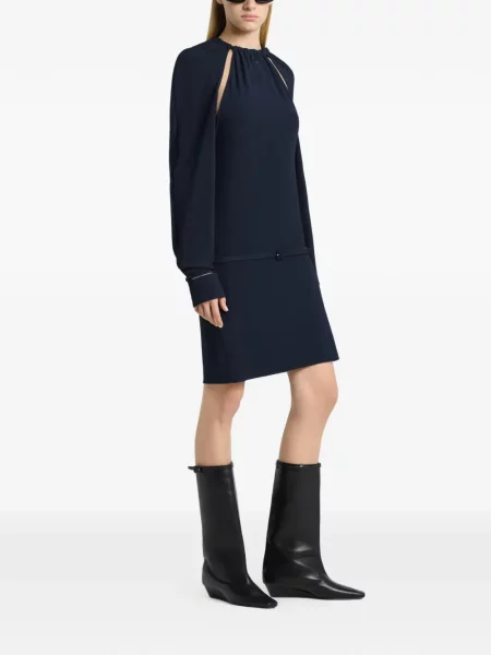 Rochie Courreges din jerseu albastru