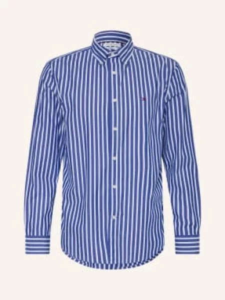 Tommy Hilfiger Košile Regular Fit modrá bílá