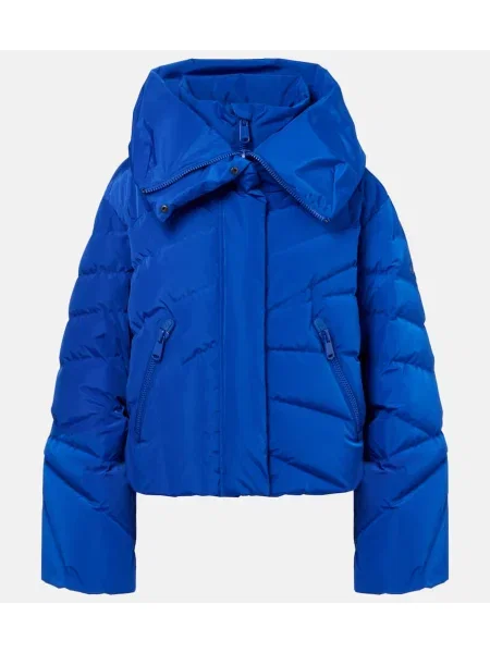 Pikowana jeździć na nartach kurtka narciarska Goldbergh niebieska