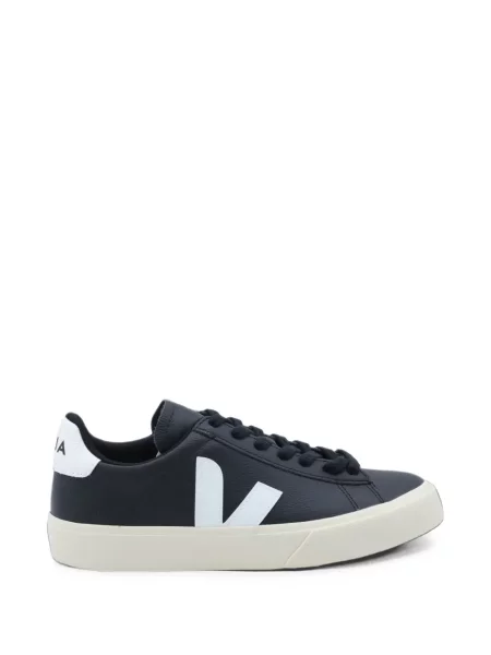 Sneakerși Veja Campo cu autograf negru