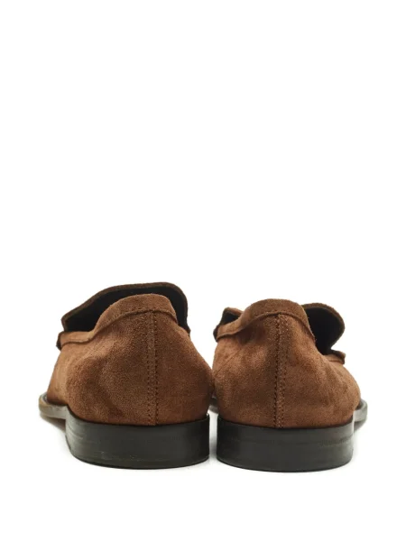 Pantofi loafer Tod's din piele de căprioară maro