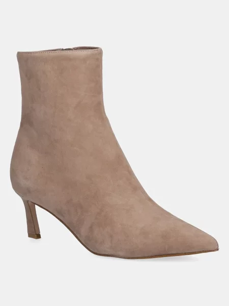 Steve Madden cizme din piele întoarsă Lulah cu cui bej