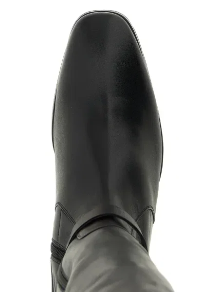 Cizme Tom Ford din piele negru