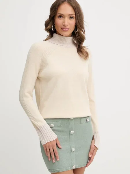 Twinset pulover de lână bej