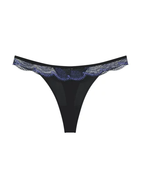 Triumph Stringi Comfort Glam Kobiety Sztuczne włókno jednolity 40 czarny