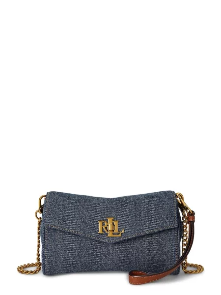 Lauren Ralph Lauren crossbody kabelka dámska rifľová modrá