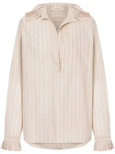 Cămașă Philosophy Di Lorenzo Serafini cu dungi
