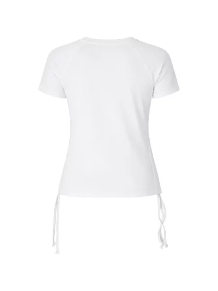 Tricou Patrizia Pepe stretch alb