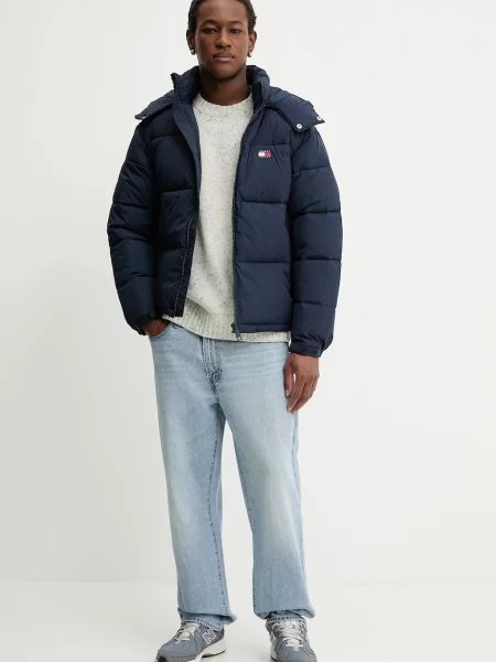 Tommy Jeans Pulover z dodatkom volne bež