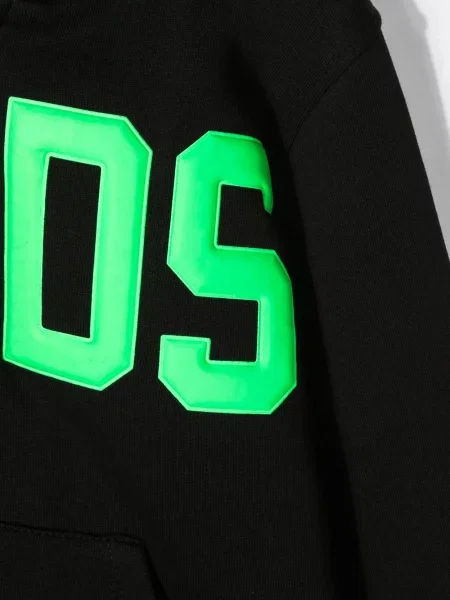 Bluza z kapturem dziecięca Gcds czarna