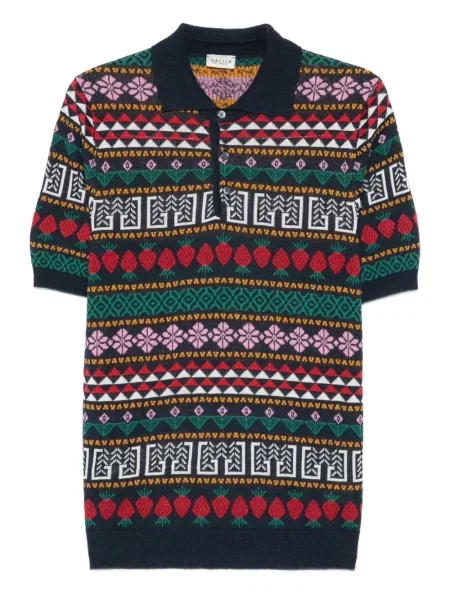 Polo majica Gallia plava