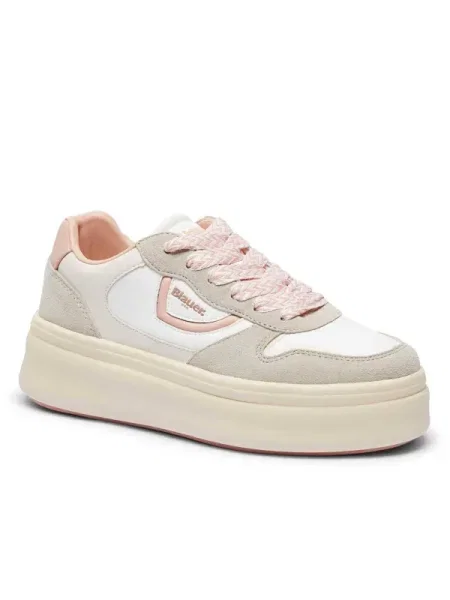 BLAUER Bőr sneakers tornacipő