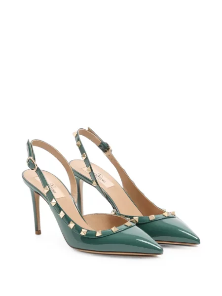 Pantofi cu toc Valentino Garavani verde