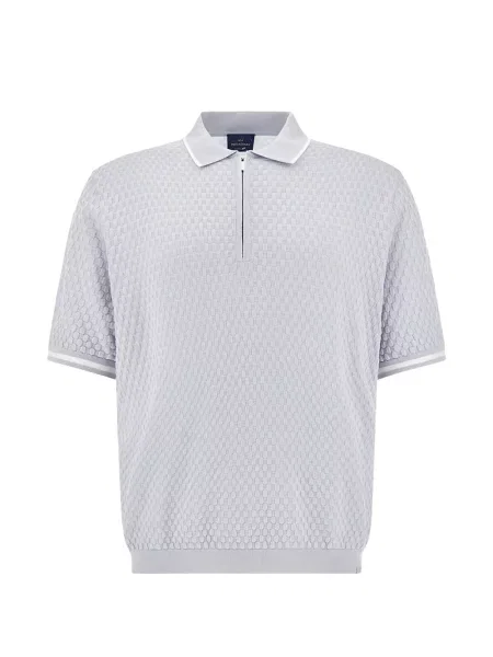 Tricou polo Paul & Shark gri