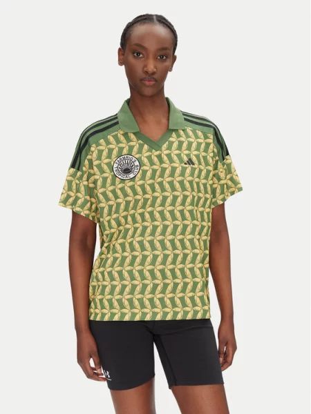 Adidas Marškinėliai FARM Rio Loose Fit žalia