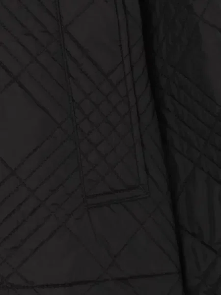 Matlasat geacă Burberry negru
