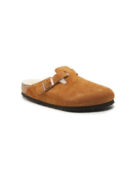 Birkenstock Papuci de casă Boston Maro