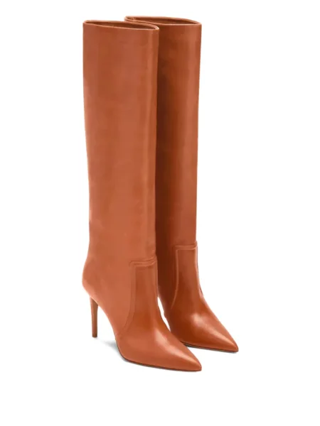 Botine Paris Texas din piele maro